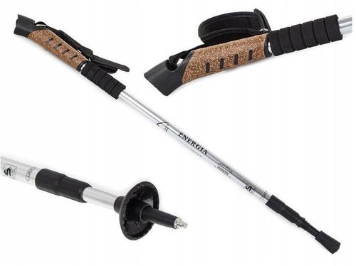 Verk 14010 Folding cork 1 piece silver Main image Verk 14010 Folding cork 1 piece silver - Trekking pole - Main image