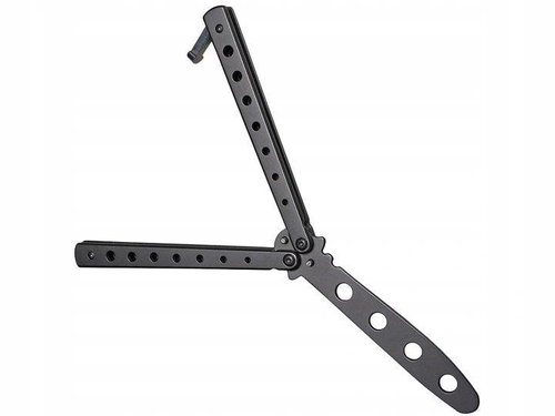 Verk 01555 Butterfly knife black - Butterfly Knife - Main image