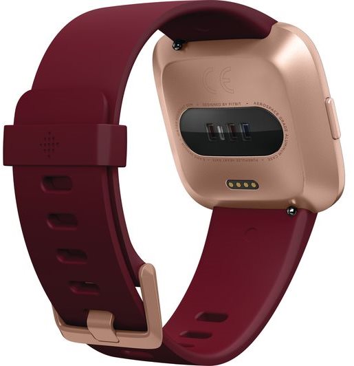 Fitbit versa cheap with ruby band