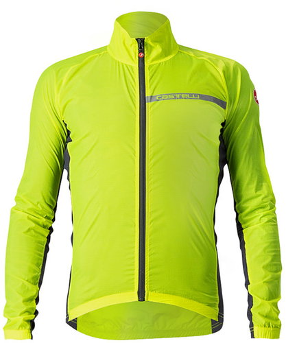 Castelli Squadra Stretch Jacket electric lime XL - Jacket - Main image