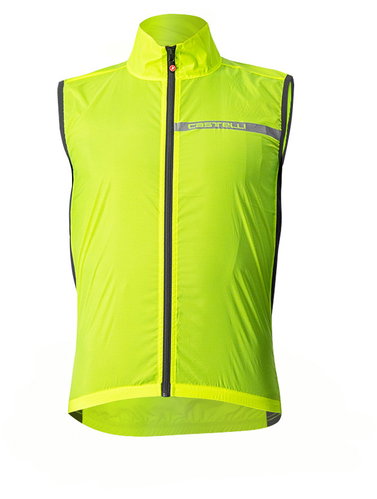 Castelli Squadra Stretch Vest electric lime 3XL - Vest - Main image
