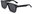 Black and white rim, black lenses