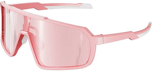 VeyRey photochromic sports sunglasses Jist pink frame, pink lenses - Cycling Glasses - Main image