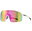Sports Sunglasses Burub White Rim Pink Glasses