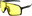Sports sunglasses Burub black rim yellow lenses