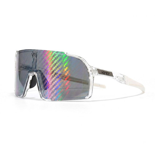 VeyRey Sports Sunglasses Ogharod Glasses with Hologram Carbon Design - Cycling Glasses - Main image