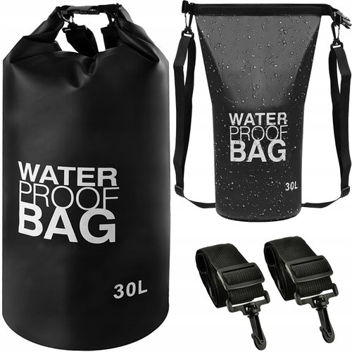 VIC Waterproof Dry Bag 30 l, black - Waterproof Bag - Main image