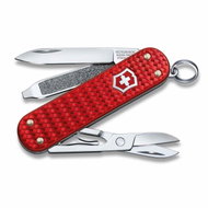Victorinox Kapesní nůž Classic Precious Alox, 58 mm, Iconic Red - Pocket Knife