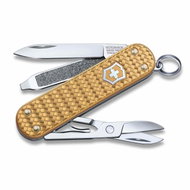 Victorinox Kapesní nůž Classic Precious Alox, 58 mm, Brass Gold - Pocket Knife
