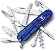 Victorinox Kapesní nůž Huntsman, 91 mm, modrý transparentní - Pocket Knife