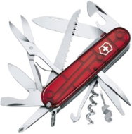 Victorinox Kapesní nůž Huntsman LITE, 91 mm, červený transparentní - Pocket Knife