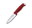 Fixed blade knife, red