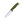 Fixed blade knife, green