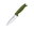 Fixed blade knife, green