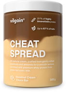 Ořechový krém Vilgain Cheat Spread 300 g Hazelnut cream chocolate bar - Ořechový krém