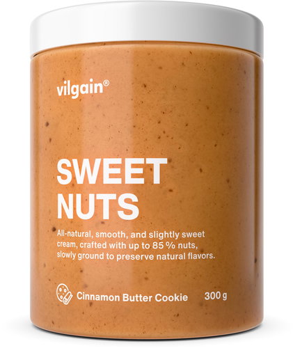 Vilgain Sweet Nuts 300 g Cinnamon-butter cookie - Nut Cream - Main image