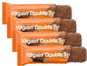 Proteinová tyčinka Vilgain Double Trouble Protein Bar Salted caramel peanut 4 x 55 g - Proteinová tyčinka
