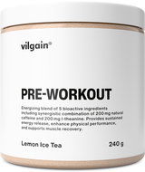 Vilgain Pre-Workout 240 g lemon iced tea - Nakopávač