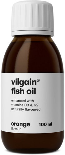 Vilgain Rybí olej pomeranč 100 ml - Omega 3 - Main image