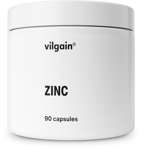 Vilgain Zinc 90 capsules - Zinc - Main image