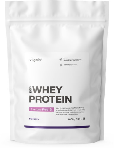 Vilgain Lactose Free Whey Protein 1000 g blueberry - Protein - Main image