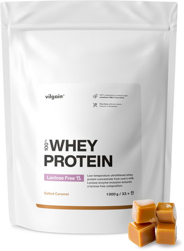 Vilgain Lactose Free Whey Protein 1000 g salted caramel - Proteín - Hlavný obrázok