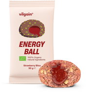 Vilgain Energy Ball BIO jahodový džem 30 g - Raw tyčinka
