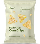 Vilgain BIO corn protein chips 60 g Onion with cheese - Healthy Crisps