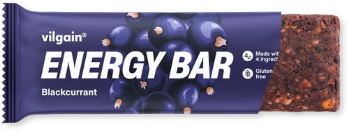 Vilgain Energy Bar blackcurrant 55 g - Raw Bar - Main image