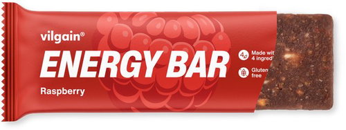 Vilgain Energy Bar raspberry 55 g - Raw Bar - Main image