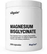 Vilgain Magnesium Bisglycinate 200 capsules - Magnesium