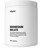 Vilgain Magnesium Malate 200 capsules - Magnesium