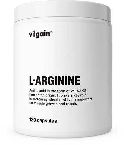 Vilgain L-Arginin 120 kapslí - Dietary Supplement - Main image