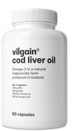 Vilgain Olej z tresčích jater 25 mm 60 kapslí - Omega 3