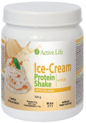 TIANDE Ice cream protein shake Active Life Mix with collagen 300g - Protein - Main image