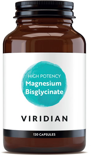 Viridian Nutrition Magnesium Bisglycinate High Potency 120 capsules - Magnesium - Main image