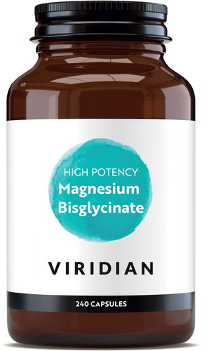 Viridian Nutrition Magnesium Bisglycinate High Potency 240 capsules - Magnesium - Main image