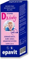 EPAVIT Vitamín D3 baby kvapky 30 ml - Vitamín D