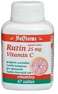 MedPharma Rutin 25 mg + vitamin C - 67 tbl. - Doplnok stravy