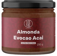 BrainMax Pure Almonda, Evocao Acai, almond cream with dark chocolate, 250 g - Nut Cream