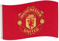 Fan-shop Vlajka MANCHESTER UNITED crest - Vlajka