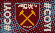 Fan-shop Vlajka WEST HAM UNITED coyi - Vlajka