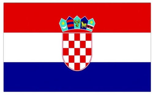 Funny Fashion Flag Croatia 150 × 90 cm - Flag - Main image