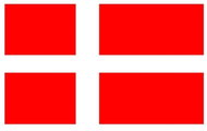 Funny Fashion Flag Denmark 150 × 90 cm - Flag