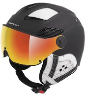 Mango Montana Pro+ Černá Mat/Bílá - Lyžařská helma