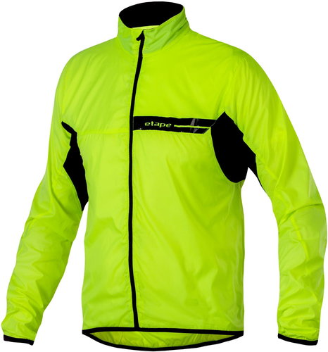 Etape Bora Yellow Fluo L - Cycling Jacket - Main image