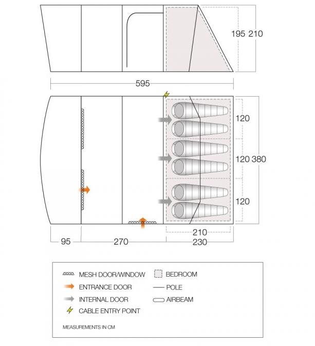 Vango langley shop 600xl