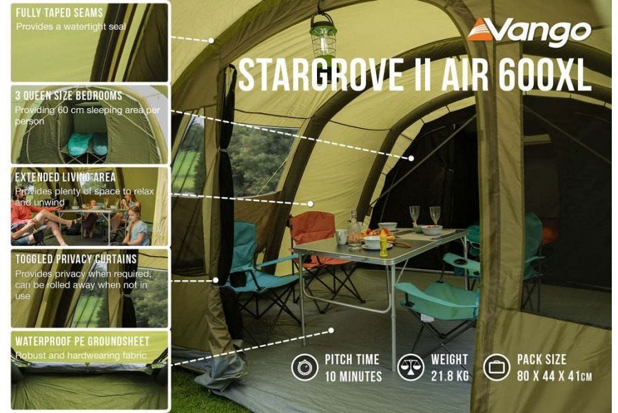 Vango stargrove air 600xl sale