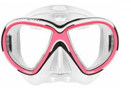 Aqua Lung Reveal X2 transparent silicone, pink - Snorkel Mask