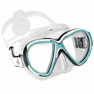 Aqua Lung Reveal X2 transparent silicone, green - Snorkel Mask